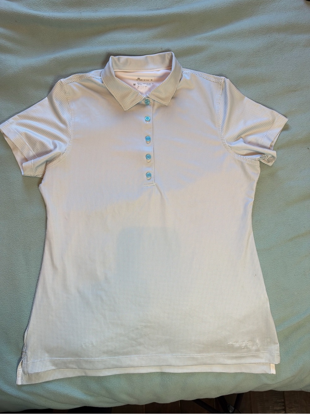 Men's collared button-up shirt